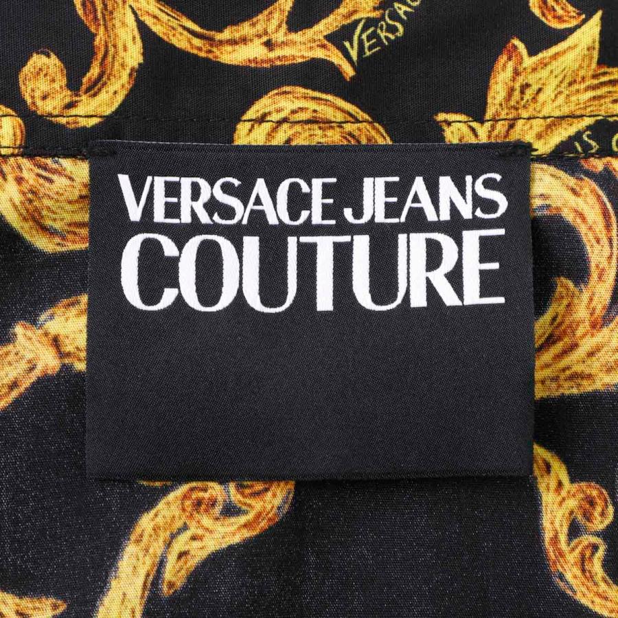 VERSACE ヴェルサーチェ JEANS COUTURE 長袖シャツ 総柄シャツ