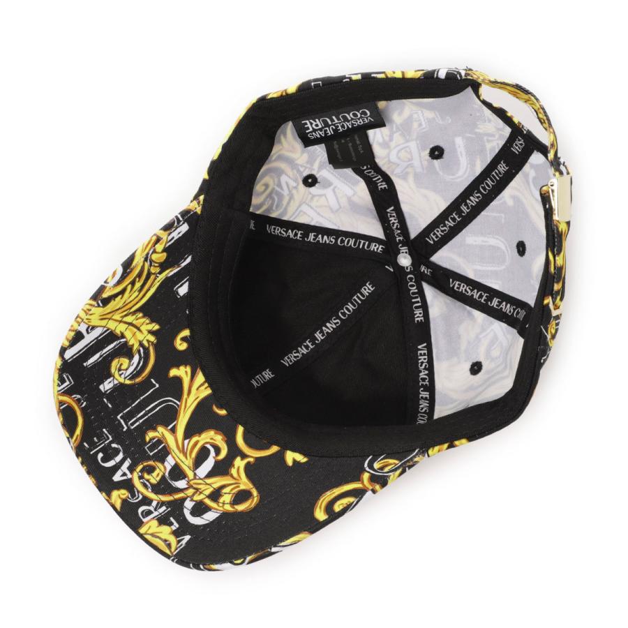 ベルサーチ　ボトルキャップ VERSACE ヴェルサーチェ JEANS COUTURE ベースボールキャップ