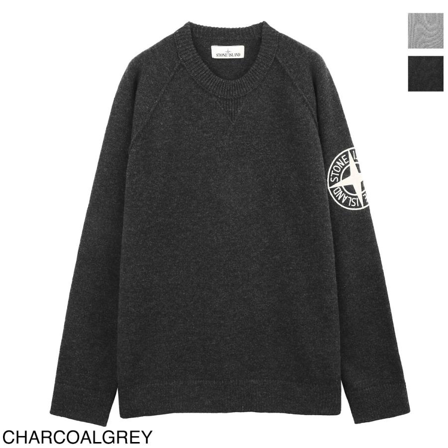 STONE ISLAND ストーンアイランド クルーネックニット メンズ STONE ISLAND ストーンアイランド クルーネックニット メンズ