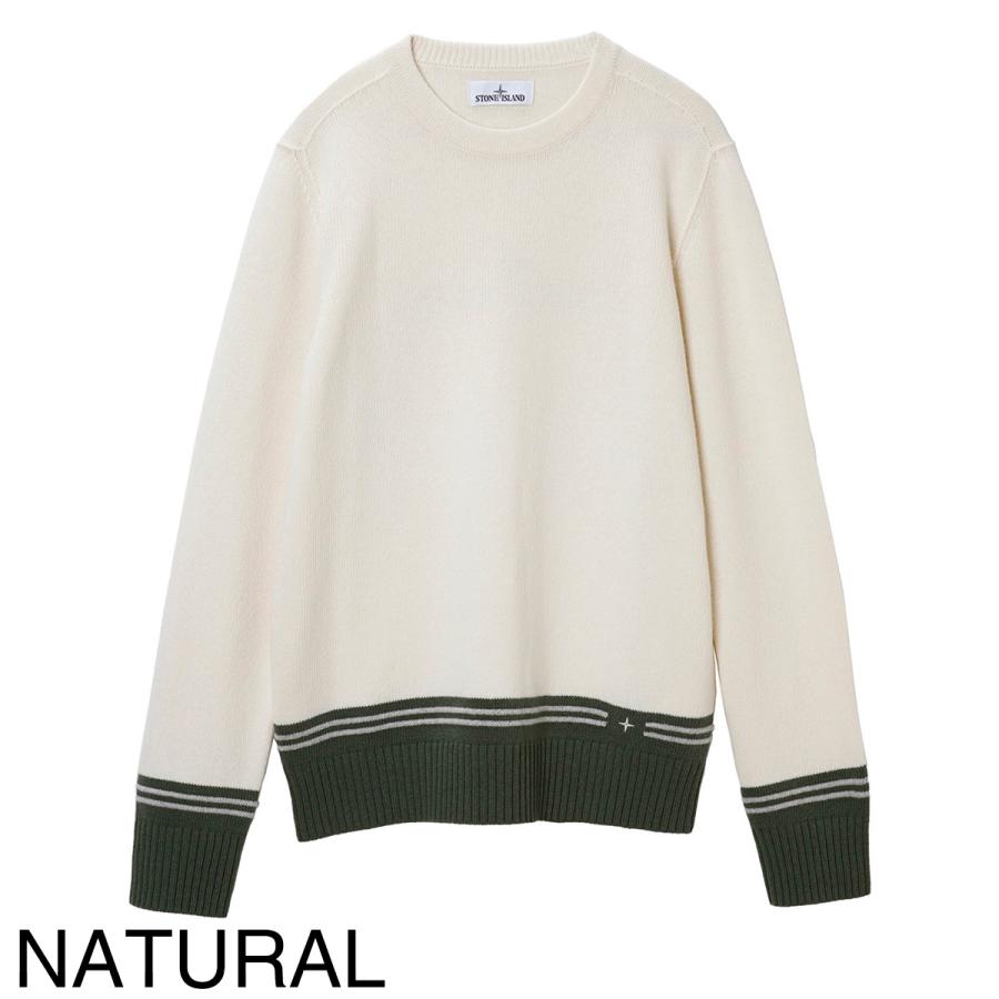 STONE ISLAND ストーンアイランド クルーネックニット セーター メンズ 