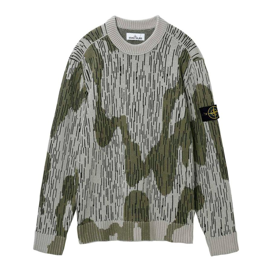 ストーンアイランド STONE ISLAND クルーネック ニット ベージュ 