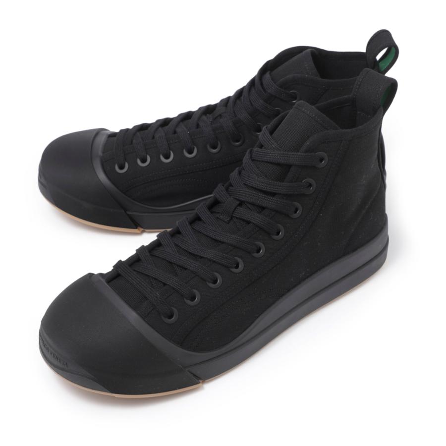 未使用級✨BOTTEGA VULCAN 黒 37.5 スニーカー BOTTEGA VENETA（ボッテガ・ヴェネタ） スニーカー VULCAN SNEAKER