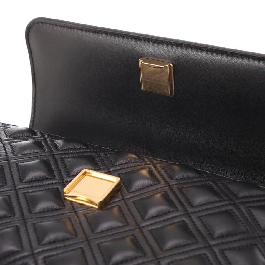 トリーバーチ Tory Burch FLEMING SMALL フレミング スモール ショルダーバッグ バッグ レザー レディース ブラック系 75576001 【新品】 TORY BURCH（トリーバーチ） ショルダーバッグ FLEMING SMALL ブラック