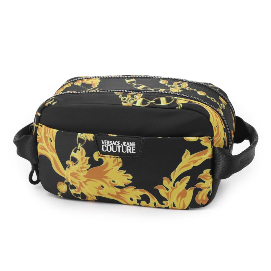 【最終値下げ】VERSACE チェーンクラッチバッグ VERSACE（ヴェルサーチェ） VERSACE JEANS COUTURE クラッチバッグ