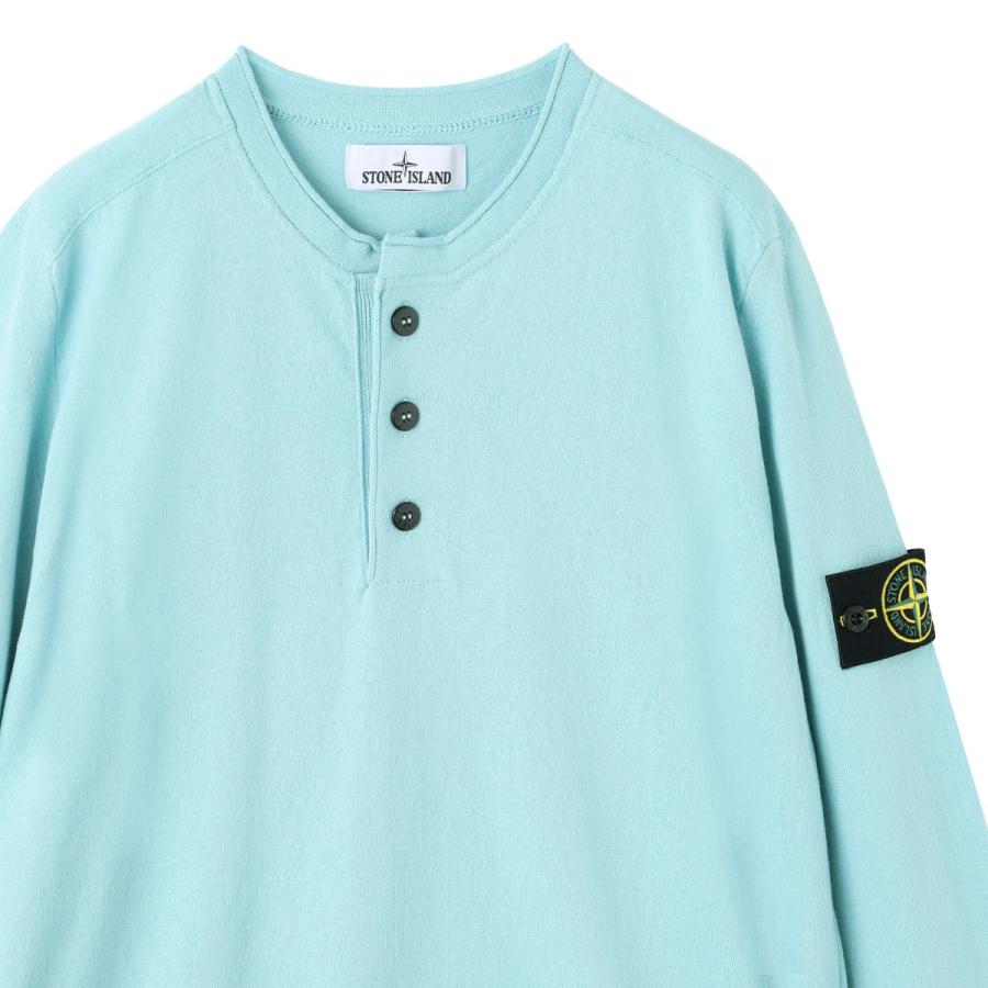 STONE ISLAND（ストーン アイランド） ヘンリーネックニット メンズ