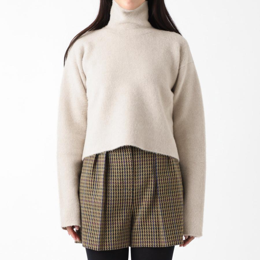 THE ROW ザ ロウ ハイネックニット ERISE TOP ベージュ レディース 