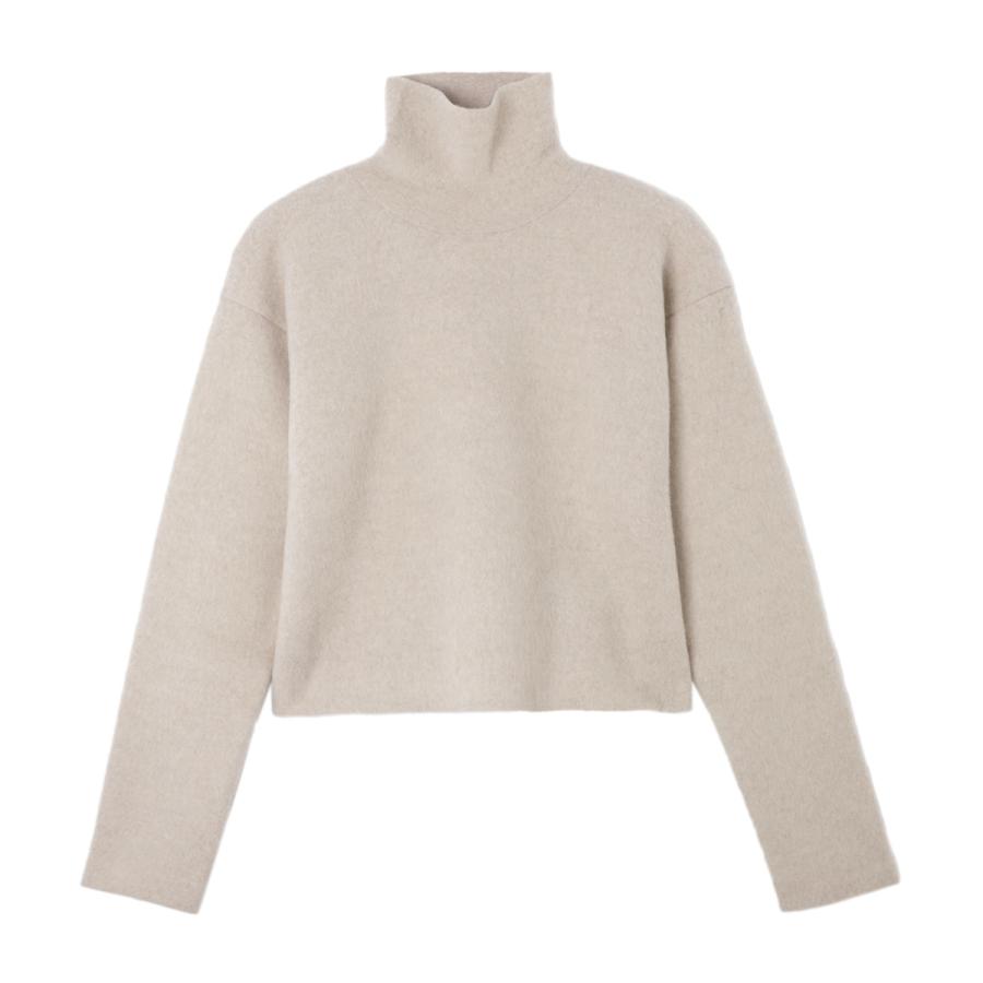 THE ROW（ザ ロウ） ザ ロウ ハイネックニット ERISE TOP ベージュ