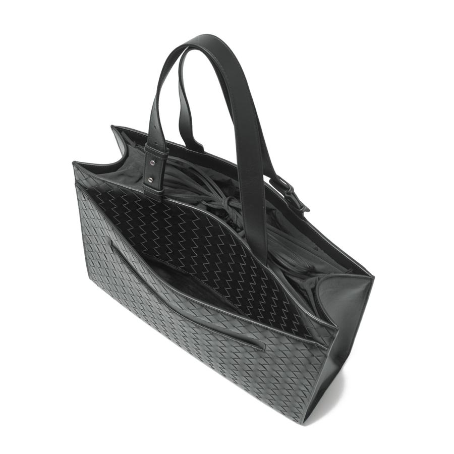 【美品】ボッテガヴェネタ　ビジネスバッグ　ブラック　レザー　トート　ショルダー BOTTEGA VENETA（ボッテガ・ヴェネタ） トートバッグ CARGO TOTE