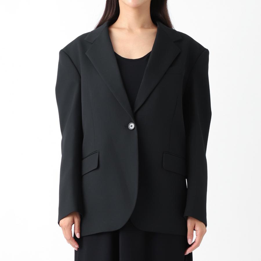 ザ ロウ THE ROW 2つボタン ジャケット VIPER JACKET シングルジャケット ブラック レディース 7731-w2763-blkの画像