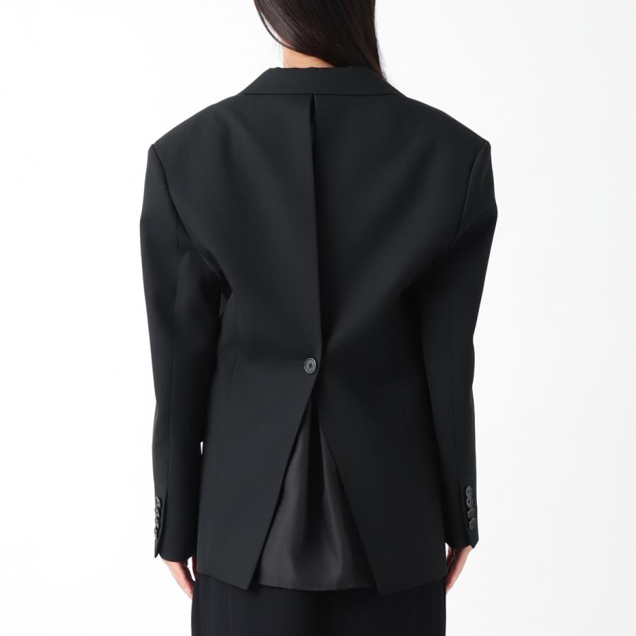 ザ ロウ THE ROW 2つボタン ジャケット VIPER JACKET シングルジャケット ブラック レディース 7731-w2763-blkの画像