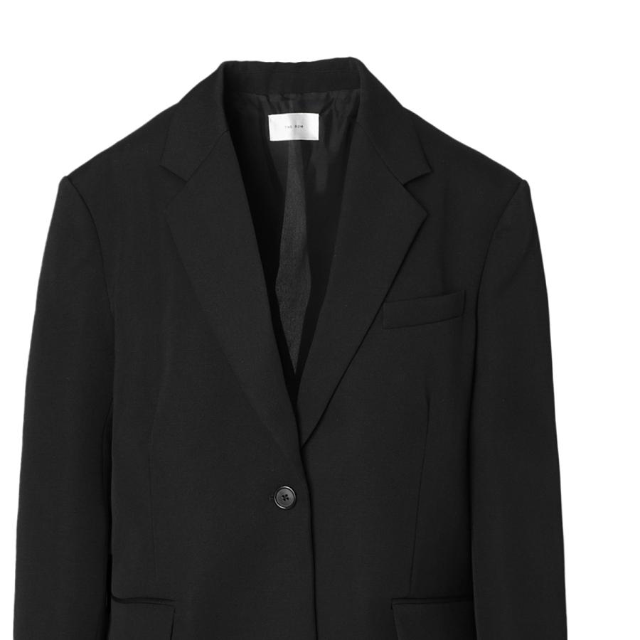 ザ ロウ THE ROW 2つボタン ジャケット VIPER JACKET シングルジャケット ブラック レディース 7731-w2763-blkの画像