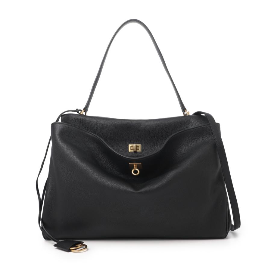 バレンシアガ BALENCIAGA ハンドバッグ 3WAY RODEO TOP HANDLE L ショルダーバッグ ブラック レディース 789744-2abv5-1000の画像