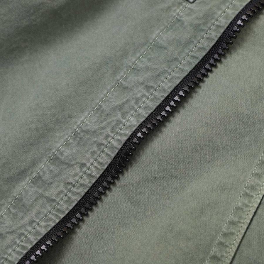 STONE ISLAND（ストーン アイランド） ジップアップ ブルゾン 102WN グリーン メンズ 7915102wn-v0155 ...