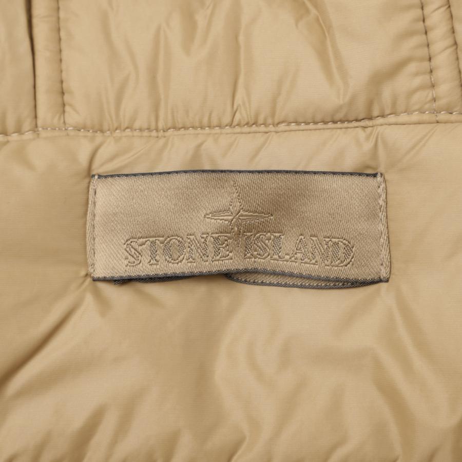 ストーンアイランド STONE ISLAND 中綿入りフーデッドブルゾン 420F1 STONE ISLAND GHOST PIECE O-VENTILE WITH PRIMALOFT INSULATION TECHNOLOGY ベージュ｜mb-y｜13