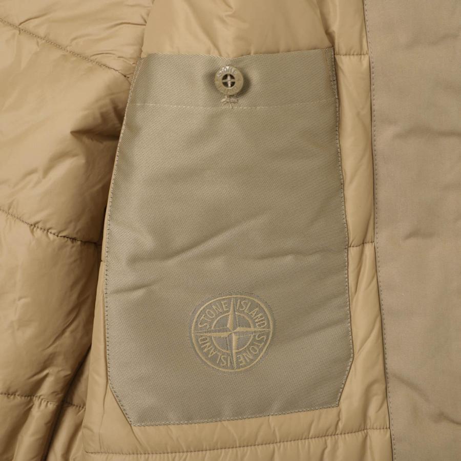 ストーンアイランド STONE ISLAND 中綿入りフーデッドブルゾン 420F1 