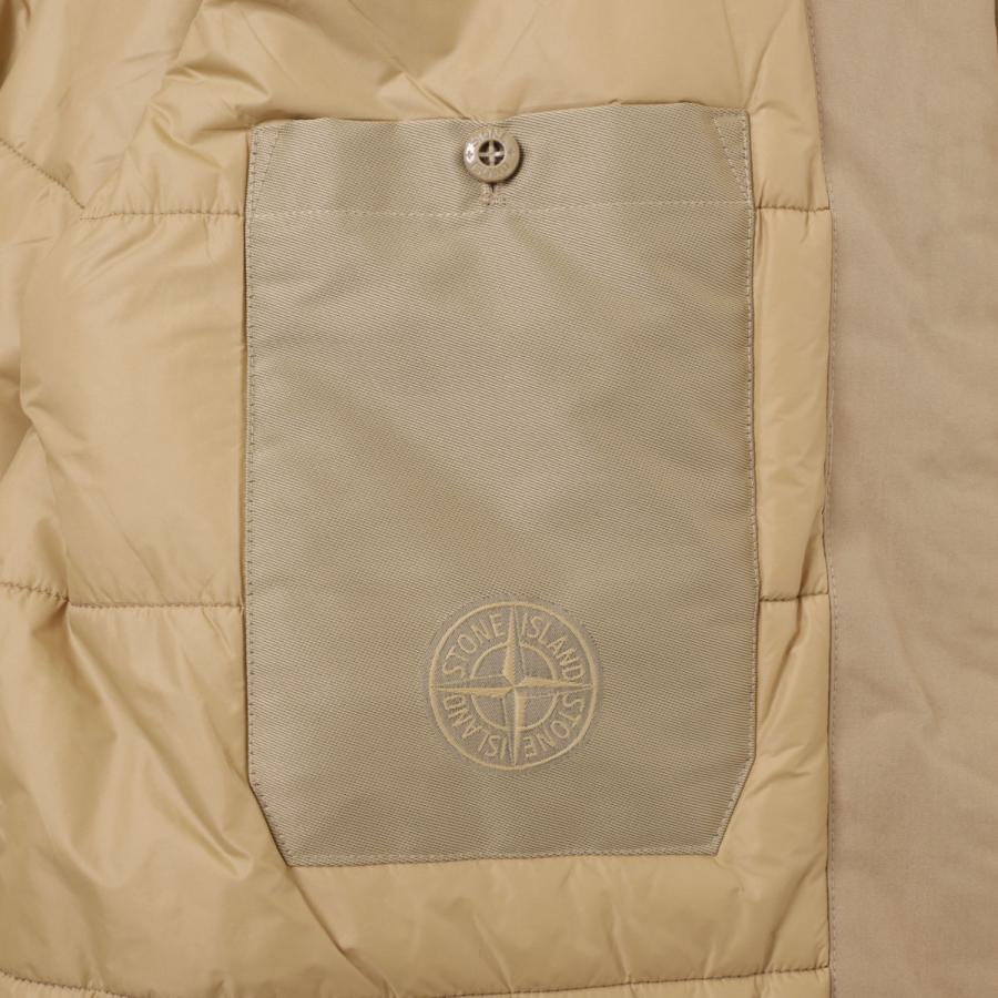 STONE ISLAND（ストーン アイランド） 中綿入り ステンカラ―コート