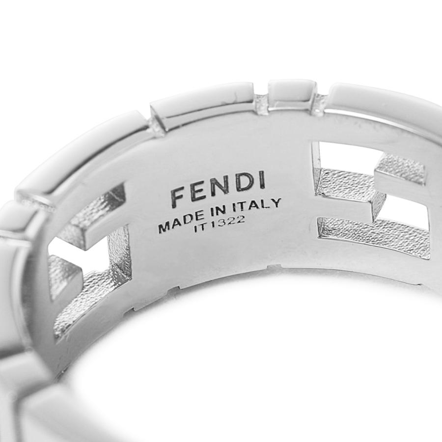 FENDI（フェンディ） リング シルバー メンズ 7aj591-b08-f0th0