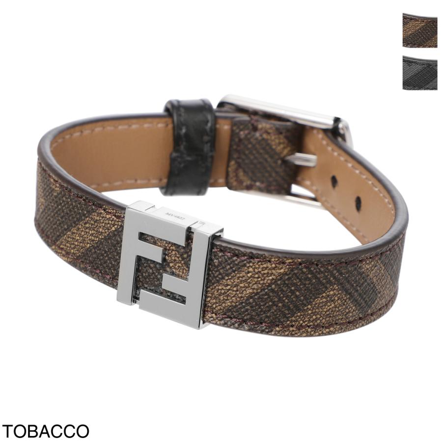 FENDI フェンディ ブレスレット メンズ 7aj682-ajf8-f1ega
