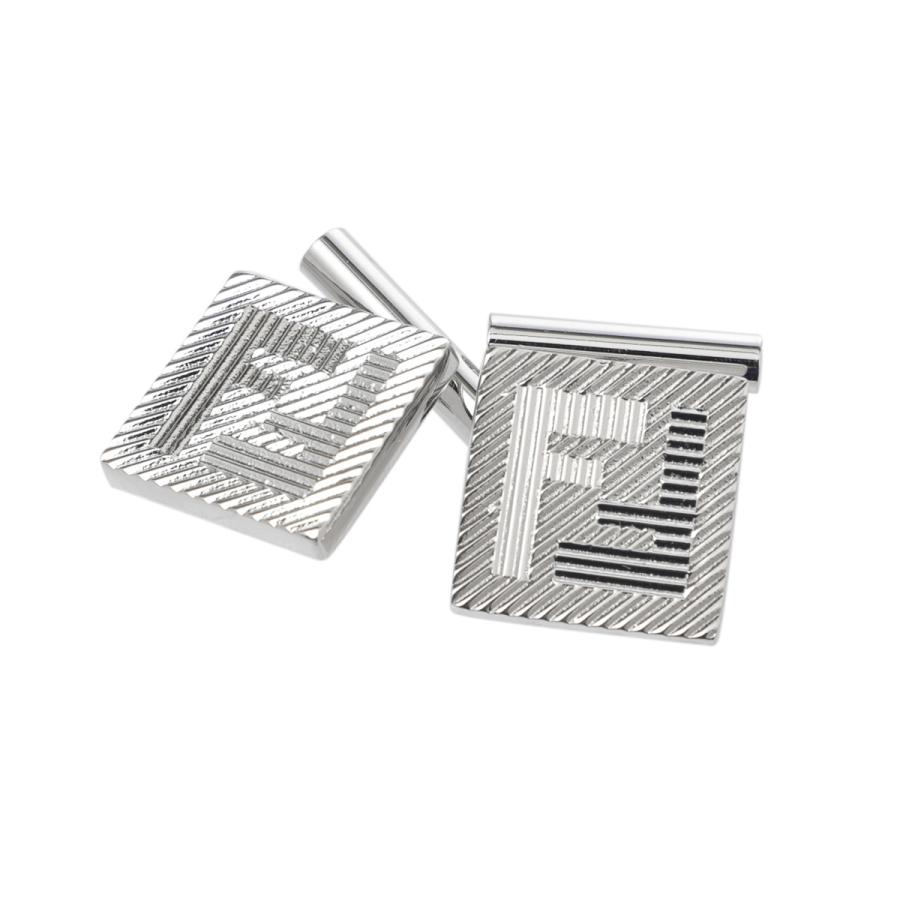 FENDI フェンディ　カフリンクス シルバー　フェイス silver925 FENDI（フェンディ） カフリンクス シルバー メンズ 7aj763-b08-f0th0