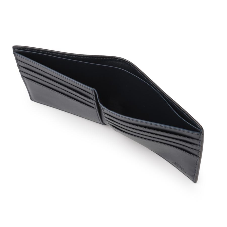 FENDI（フェンディ） FENDI 2つ折り財布 FENDI DIAGONAL WALLET ブルー