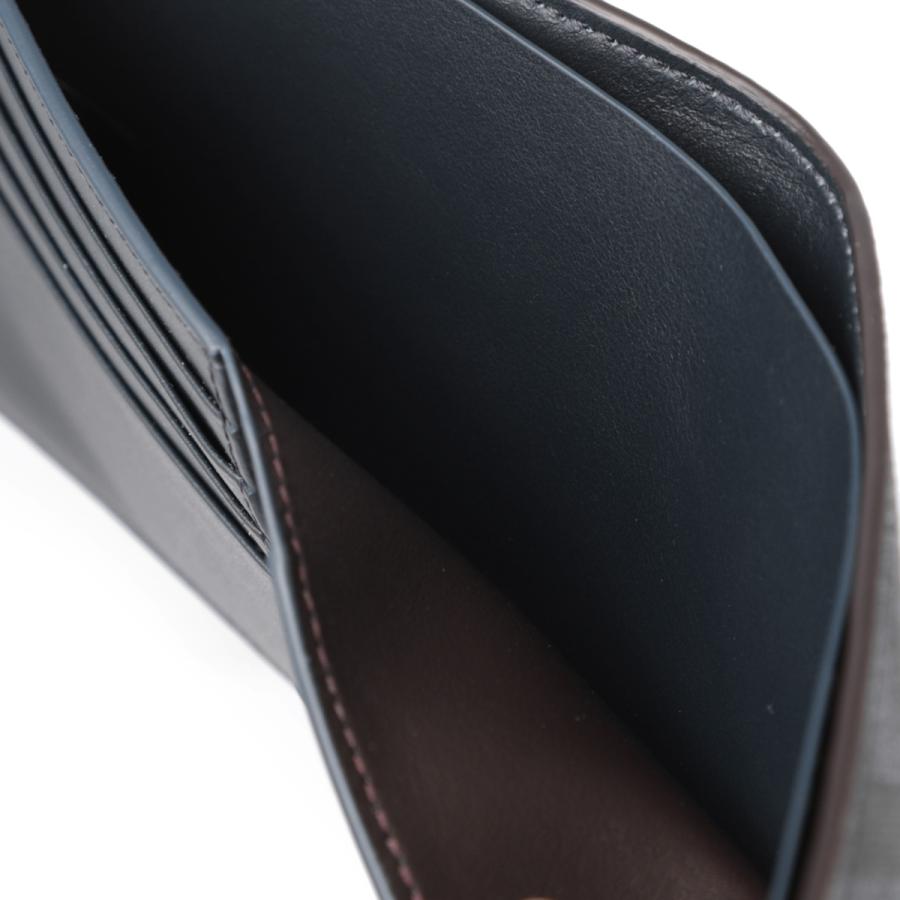 FENDI（フェンディ） FENDI 2つ折り財布 FENDI DIAGONAL WALLET ブルー