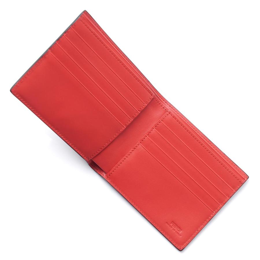 FENDI（フェンディ） FENDI 2つ折り財布 BAG BUGS WALLET ブラック