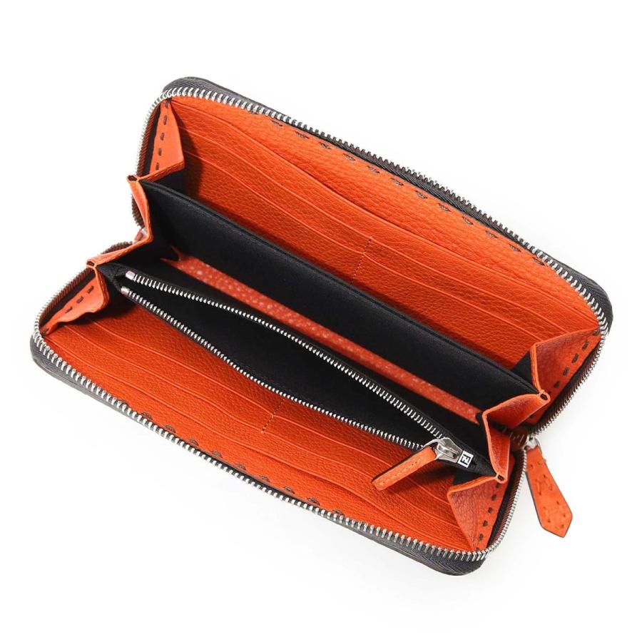 FENDI（フェンディ） ラウンドファスナー 長財布 小銭入れ付き ROMANO