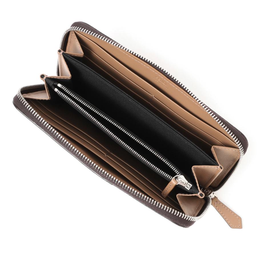 FENDI フェンディ ラウンドファスナー長財布 小銭入れ付き