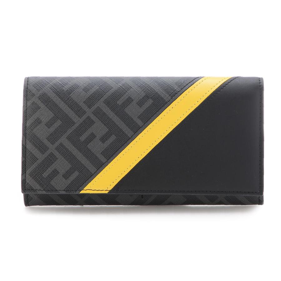 FENDI フェンディ 長財布 小銭入れ付き CONTINENTAL ブラック FENDI フェンディ 長財布 小銭入れ付き CONTINENTAL ブラック