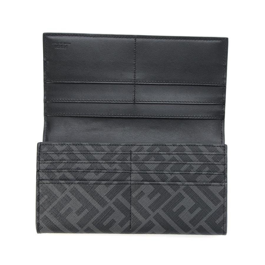 FENDI フェンディ 長財布 小銭入れ付き CONTINENTAL ブラック FENDI フェンディ 長財布 小銭入れ付き CONTINENTAL ブラック
