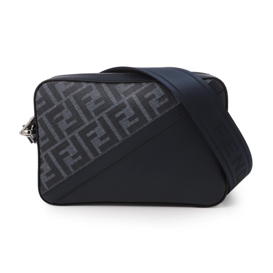 Fendi ショルダーバッグ Authentic Vintage Fendi Zucca Leather Coated Canvas Crossbody