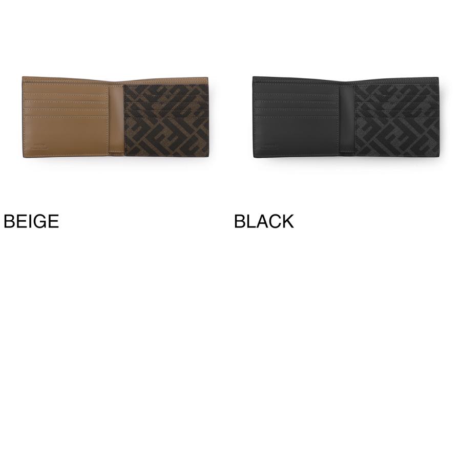 FENDI（フェンディ） FENDI 2つ折り財布 FF SQUARED BI-FOLD WALLET