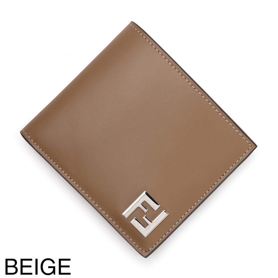 FENDI（フェンディ） FENDI 2つ折り財布 FF SQUARED BI-FOLD WALLET