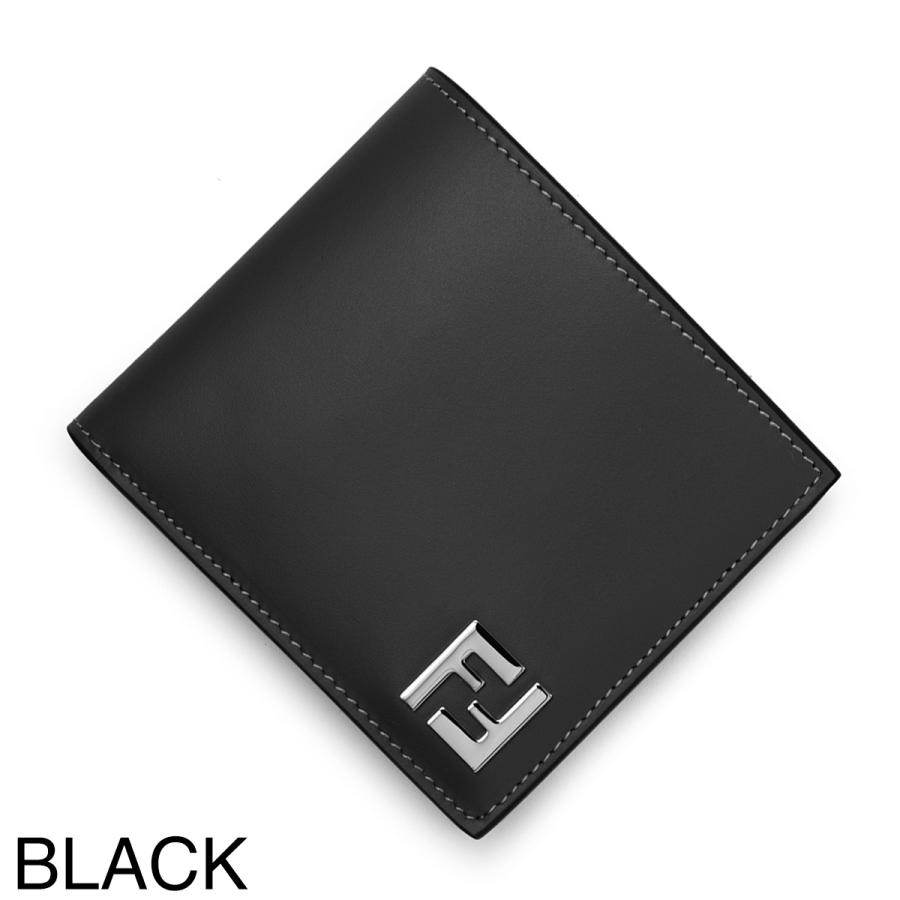 FENDI（フェンディ） FENDI 2つ折り財布 FF SQUARED BI-FOLD WALLET