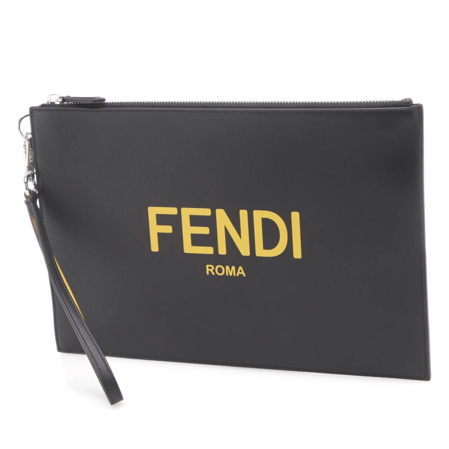 FENDI（フェンディ） クラッチバッグ ブラック メンズ 7n0110-adm8 