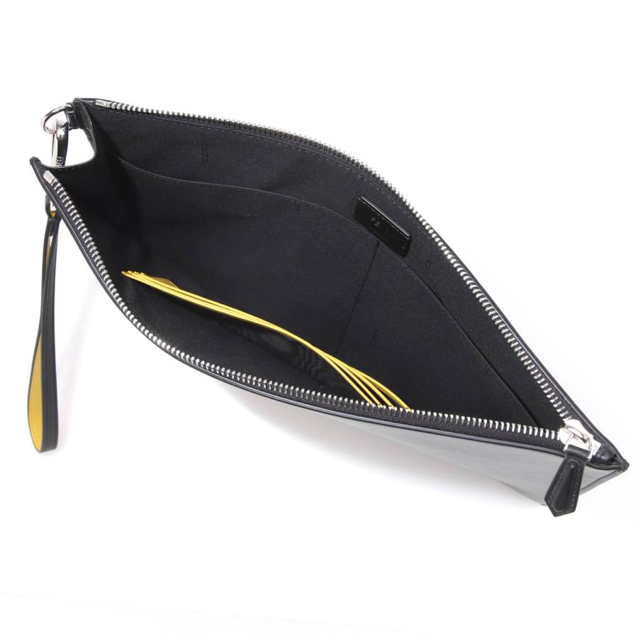 FENDI（フェンディ） クラッチバッグ ブラック メンズ 7n0110-adm8