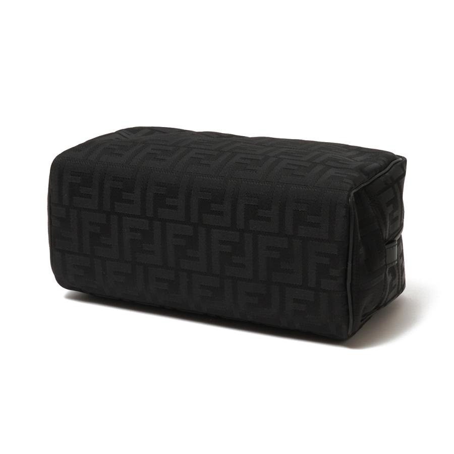 フェンディ FENDI セカンドバッグ FF TOILETRY CASE MEDIUM ポーチ ブラック メンズ 7n0141-avc6-f1usqの画像