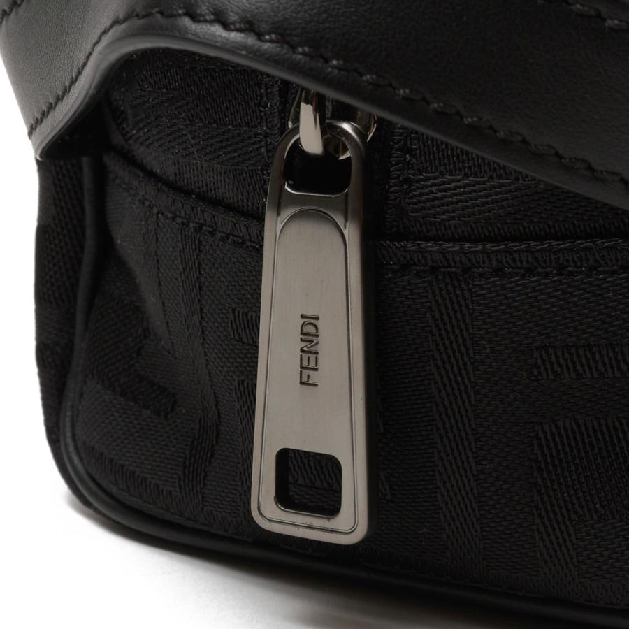 フェンディ FENDI セカンドバッグ FF TOILETRY CASE MEDIUM ポーチ ブラック メンズ 7n0141-avc6-f1usqの画像