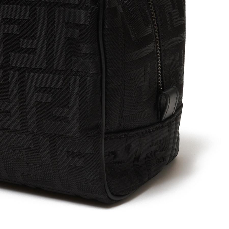 フェンディ FENDI セカンドバッグ FF TOILETRY CASE MEDIUM ポーチ ブラック メンズ 7n0141-avc6-f1usqの画像