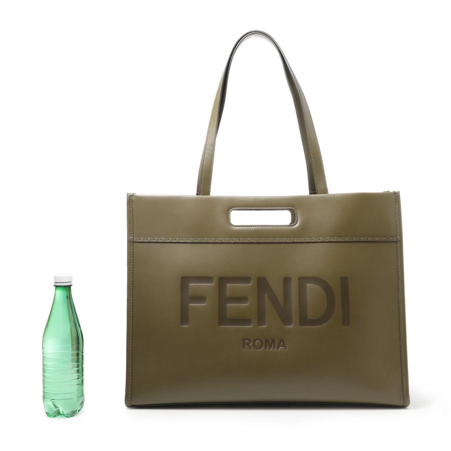 Fendi オリーブグリーン トートバッグ FENDI フェンディ☆オリーブグリーン トートバッグ