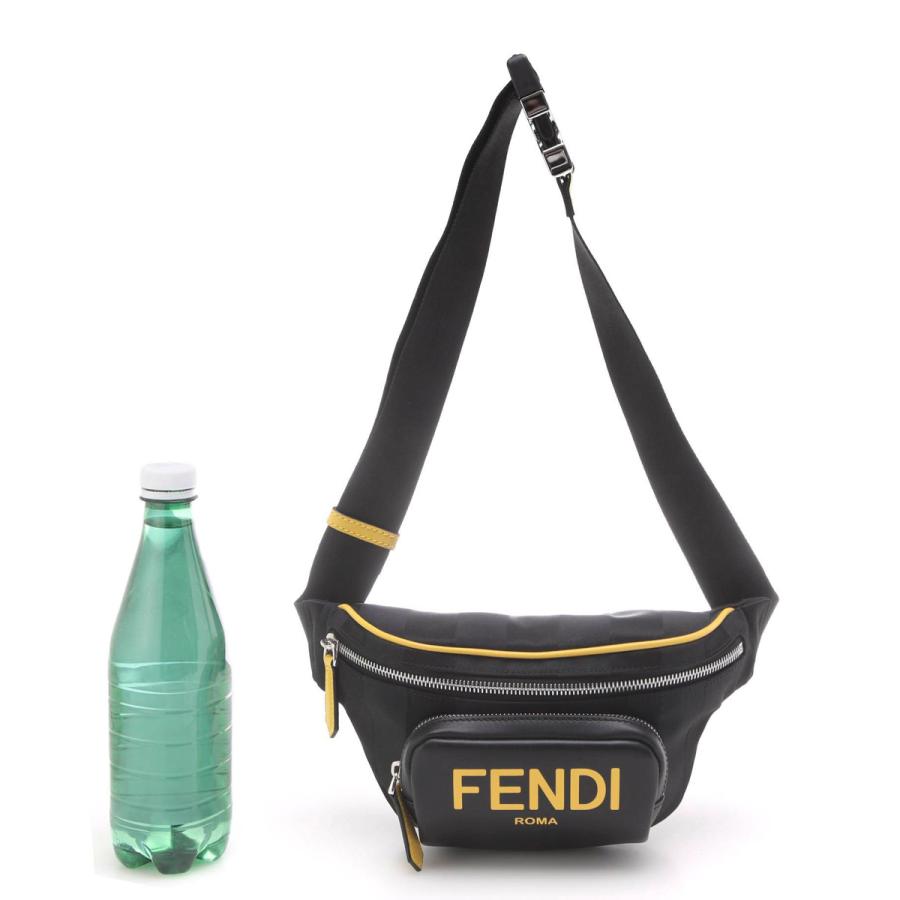 FENDI フェンディ ボディバッグ ベルトバッグ ブラック メンズ 7va483 