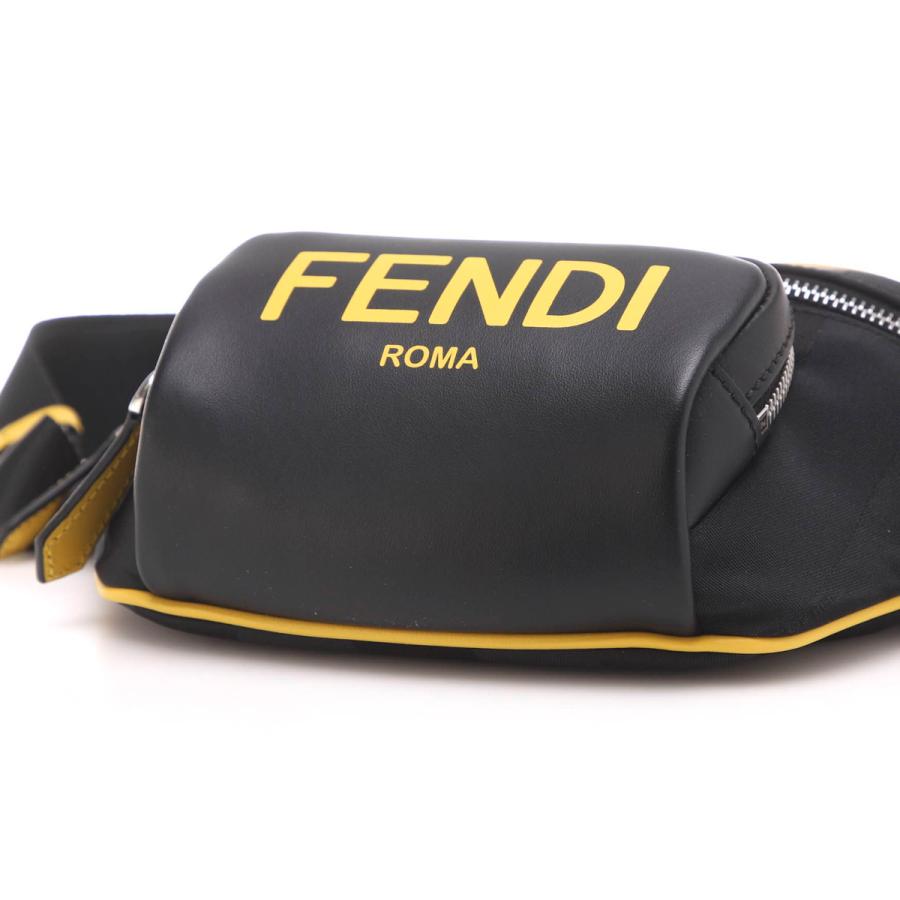FENDI（フェンディ） ボディバッグ ベルトバッグ ブラック メンズ