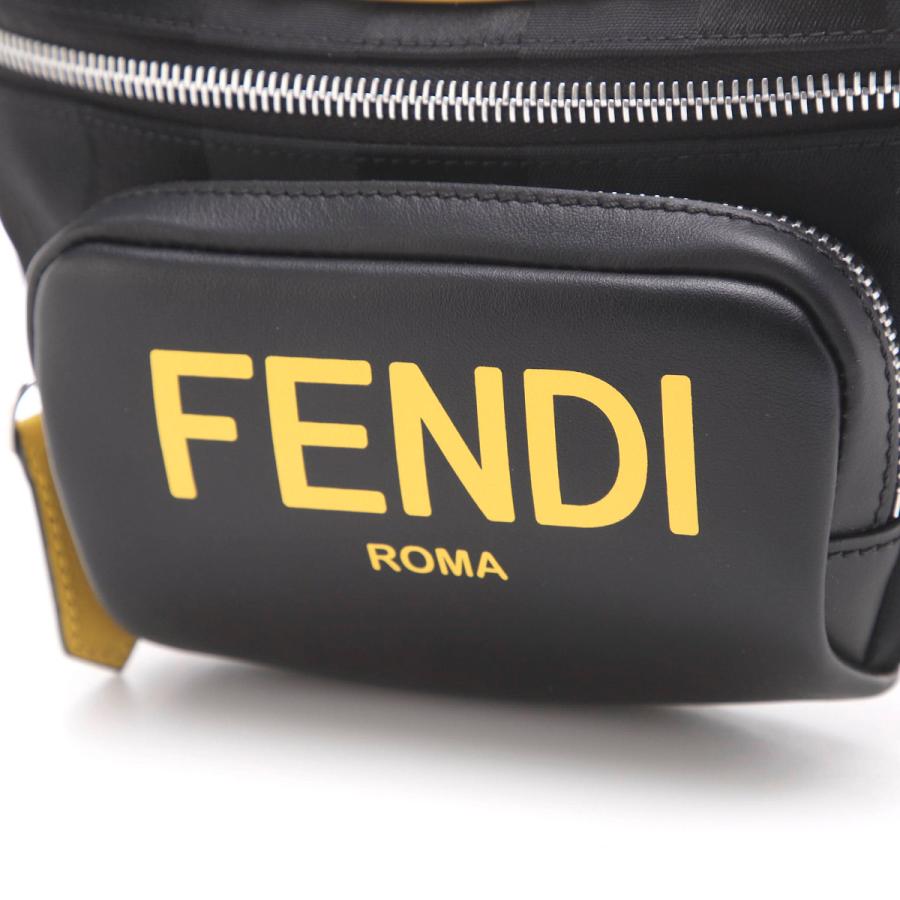 FENDI（フェンディ） ボディバッグ ベルトバッグ ブラック メンズ