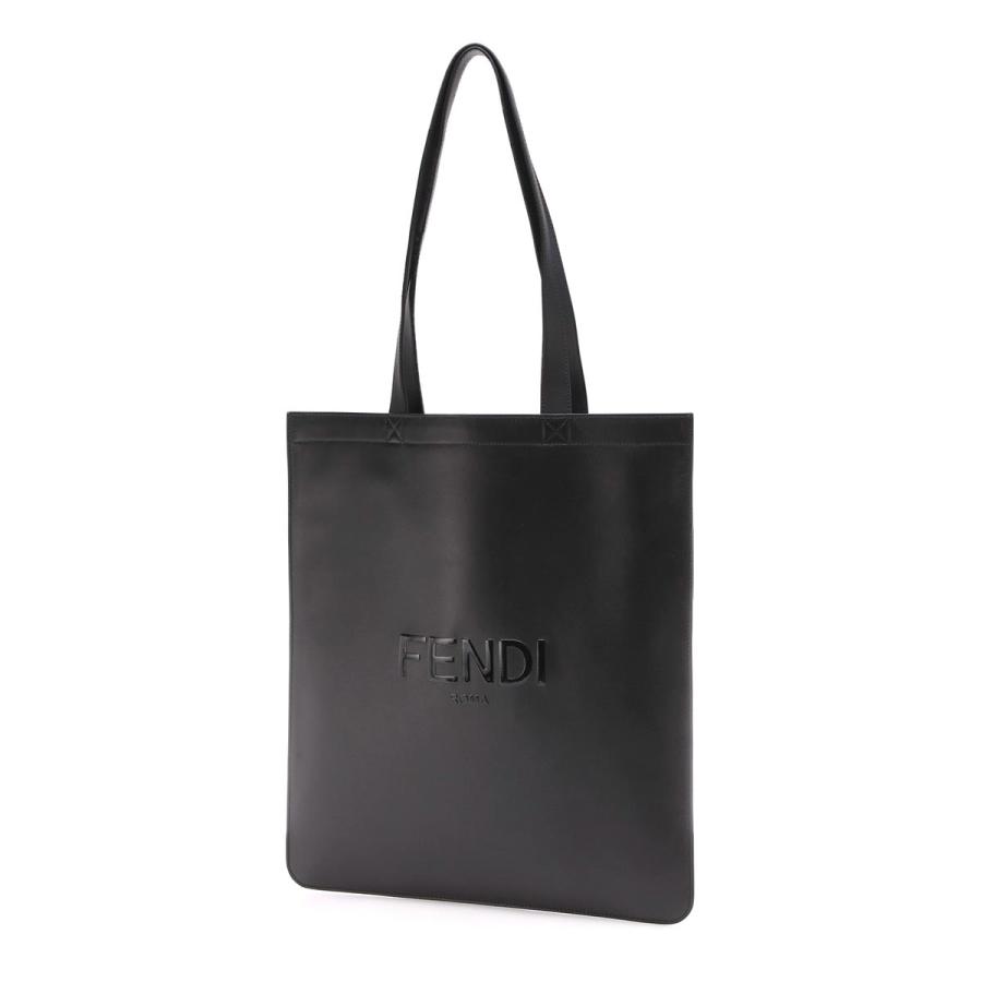 FENDI フェンディ トートバッグ FLAT SHOPPING BAG ブラック FENDI フェンディ トートバッグ FLAT SHOPPING BAG ブラック