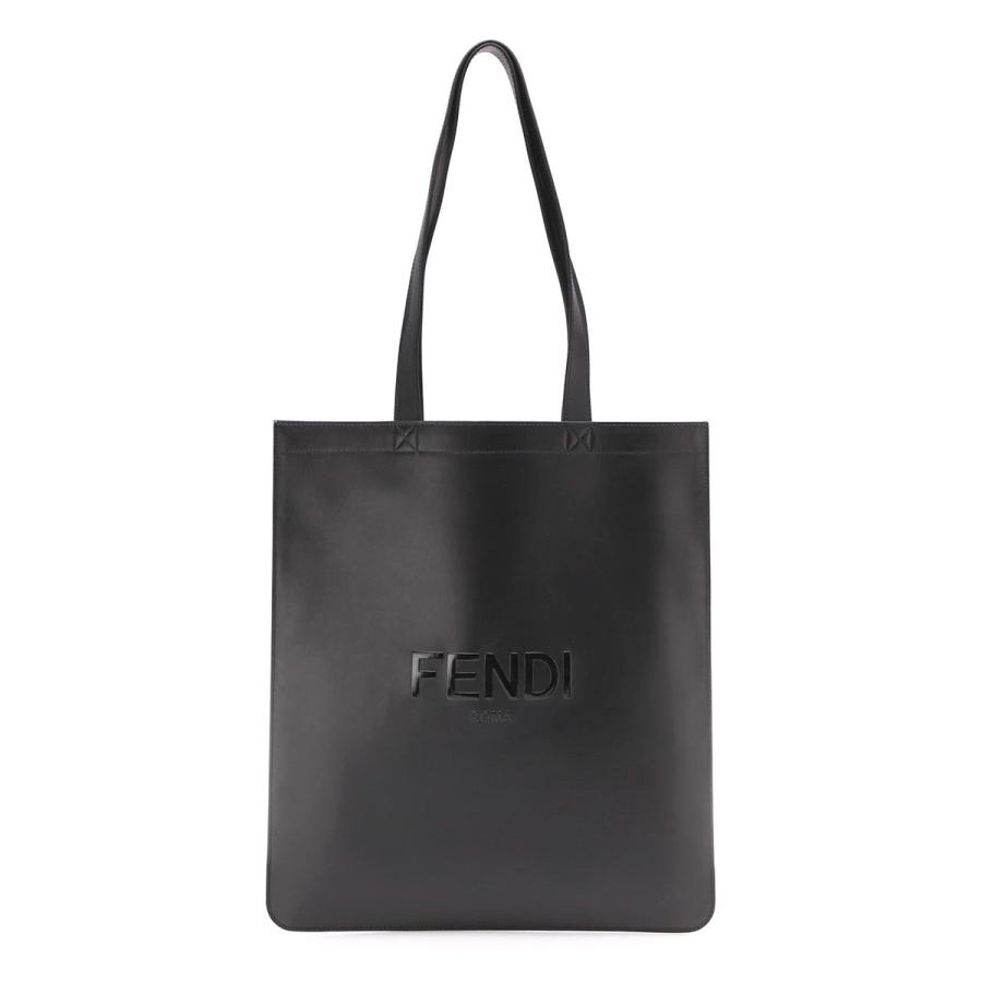 FENDI（フェンディ） トートバッグ FLAT SHOPPING BAG ブラック メンズ