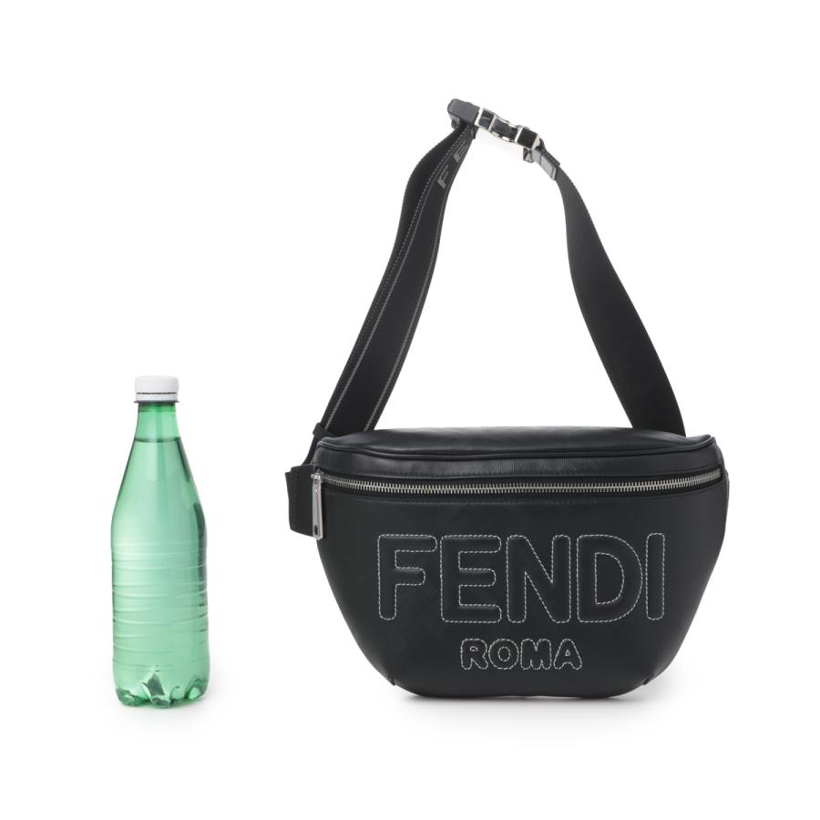 FENDI（フェンディ） ボディバッグ ベルトバッグ ブラック メンズ