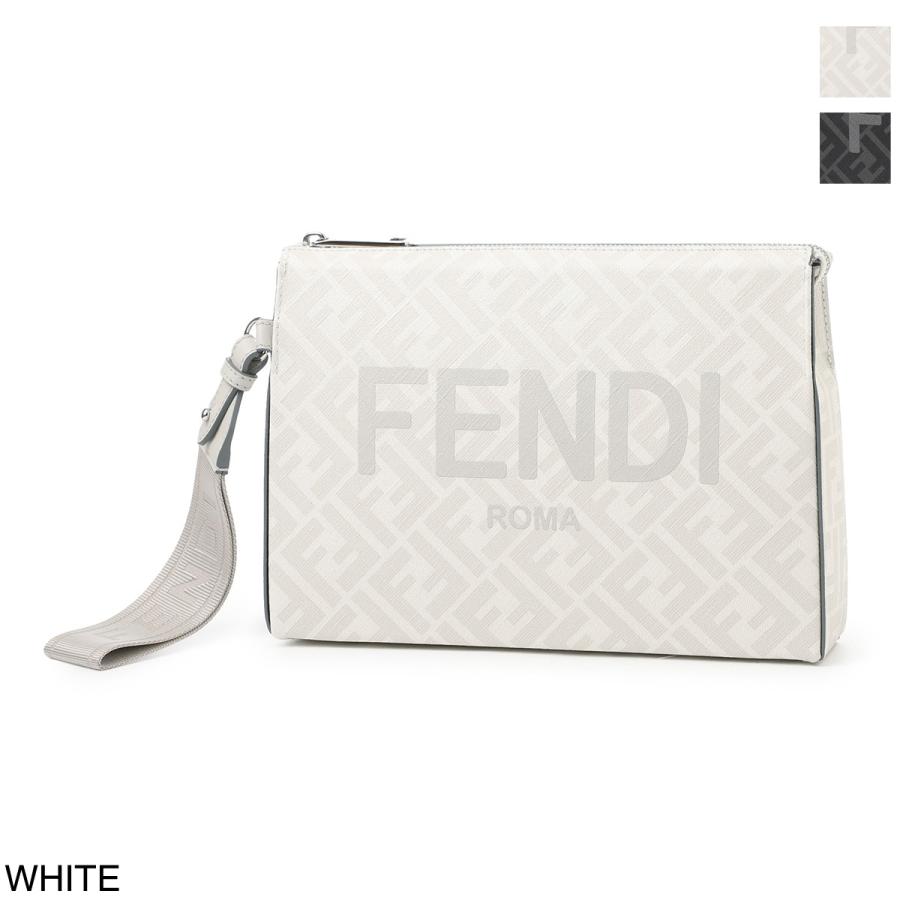 FENDI（フェンディ） クラッチバッグ FF 1974 SHINY ポーチ メンズ