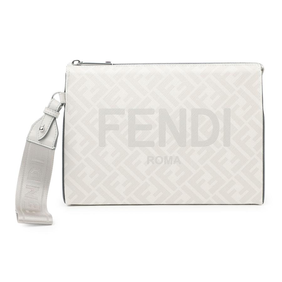 FENDI（フェンディ） クラッチバッグ FF 1974 SHINY ポーチ メンズ