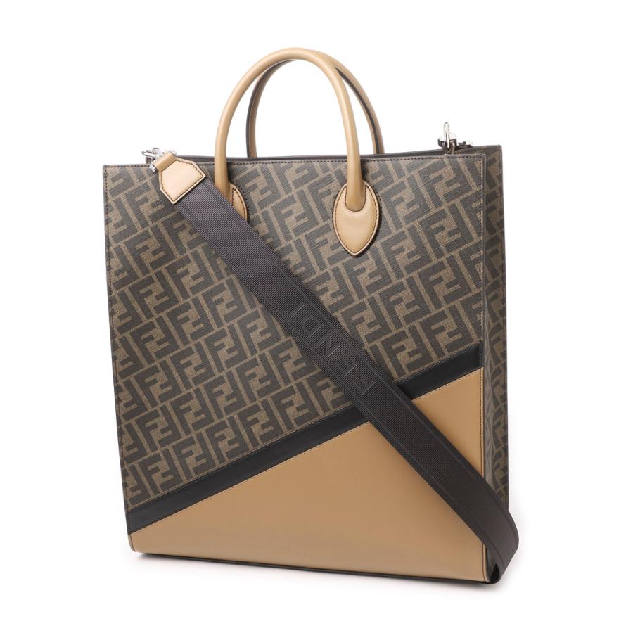 FENDI（フェンディ） トートバッグ ブラウン メンズ 7va578-ajf8-f1ega