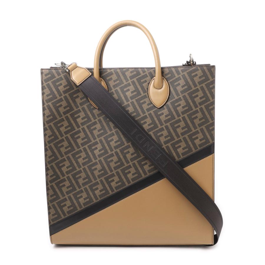 FENDI（フェンディ） トートバッグ ブラウン メンズ 7va578-ajf8-f1ega